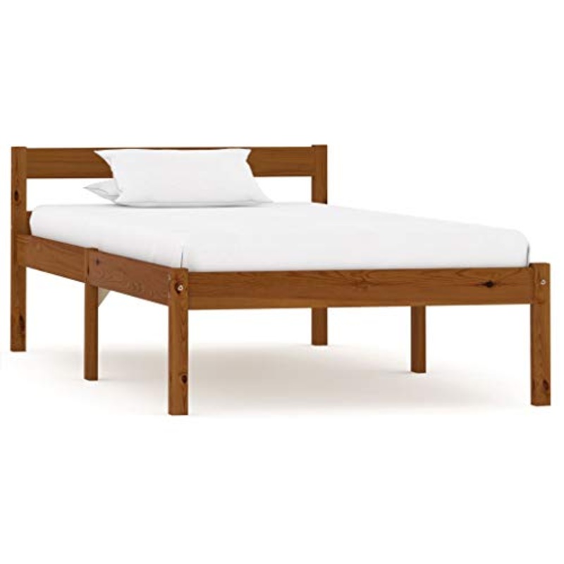 SKM Giroletto Marrone Miele in Legno Massello di Pino 100×200 cm (14.16kg)