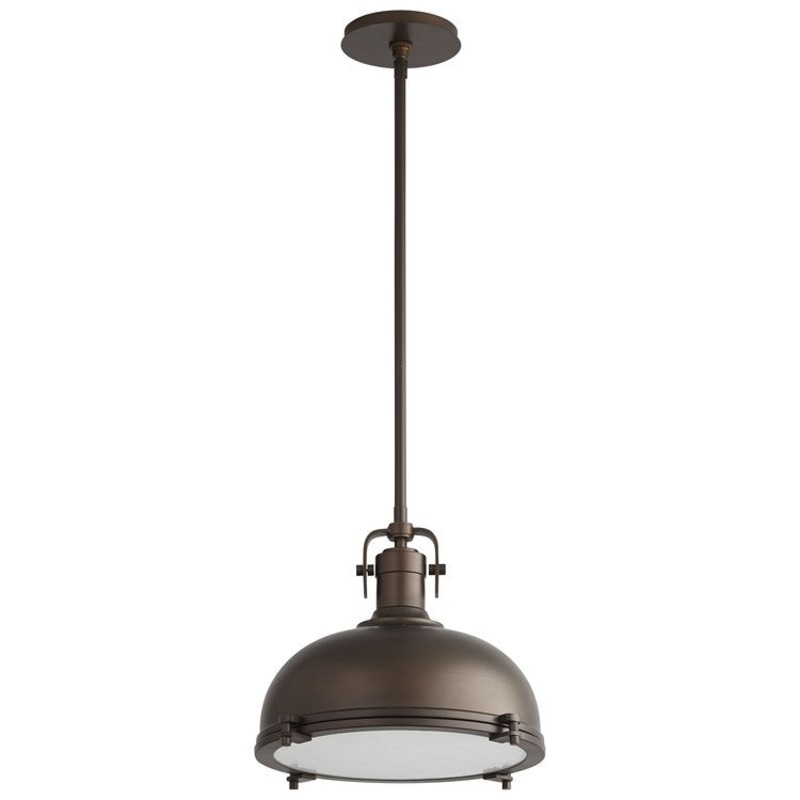 Vida Single-Light LED Pendant – Oiled Bronze