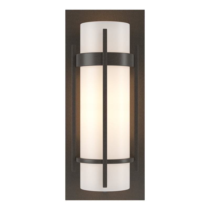 Banded with Bar Sconce Dark Smoke