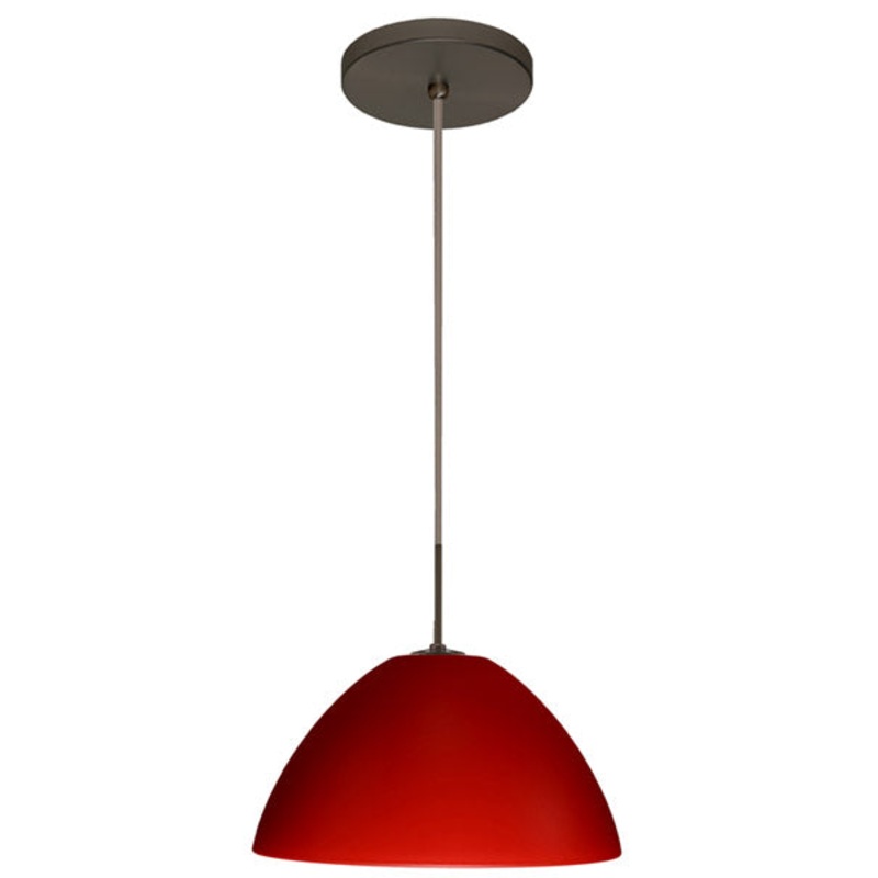 Besa 1JT-420131-BR Tessa One Light Pendant Bronze