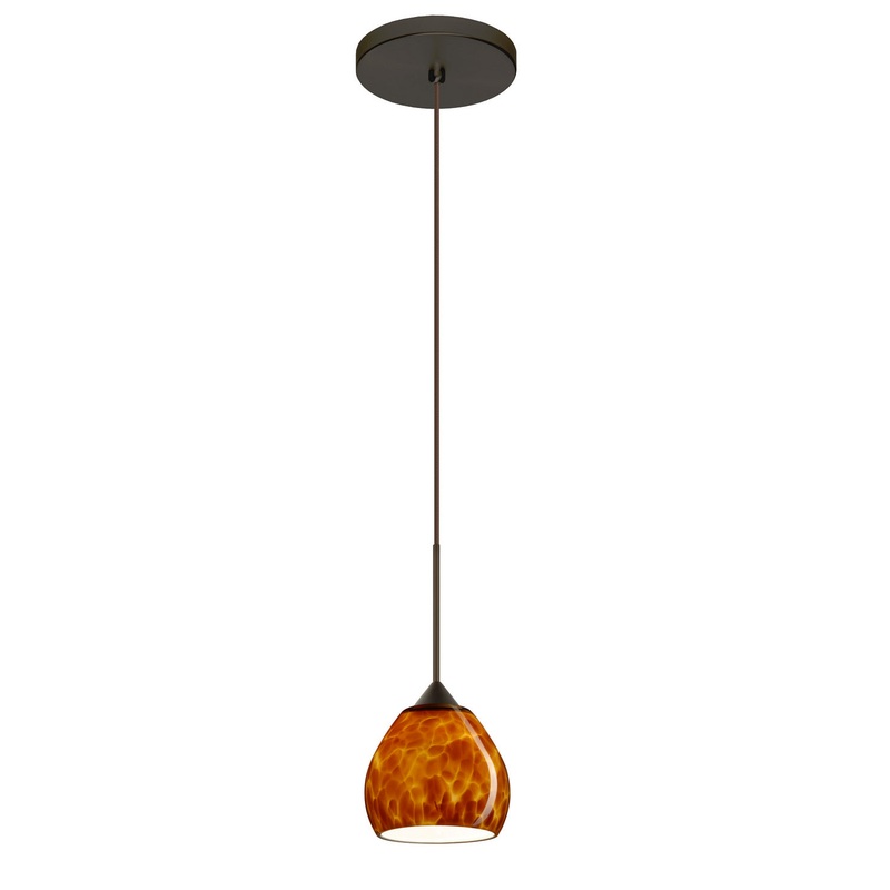 Besa 1XT-560518-LED-BR Tay Tay One Light Pendant Bronze (Discontinued)
