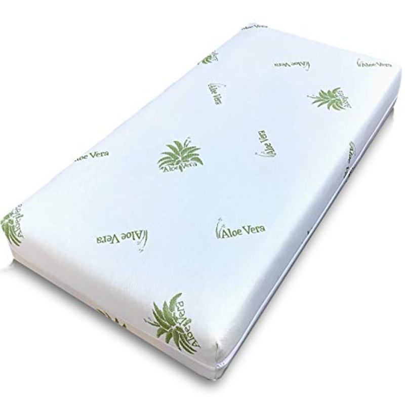 DOLCI SOGNI Materasso Lettino 70×140 cm, Spessore 13 cm, Materasso Culla Bambino per Lettino Neonati – Fodera in Aloe Vera, Sfoderabile e Lavabile, Materasso Lettino Neonato