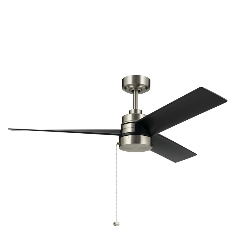 Kichler 300375NI 52″ Ceiling Fan, Brushed Nickel