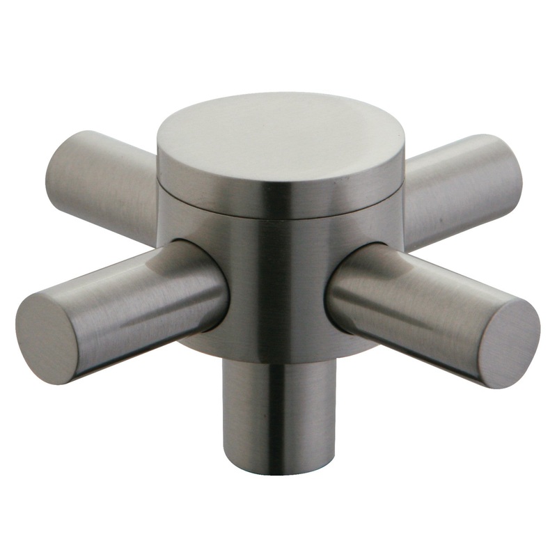 KSH2958DX Metal Cross Handle, Brushed Nickel