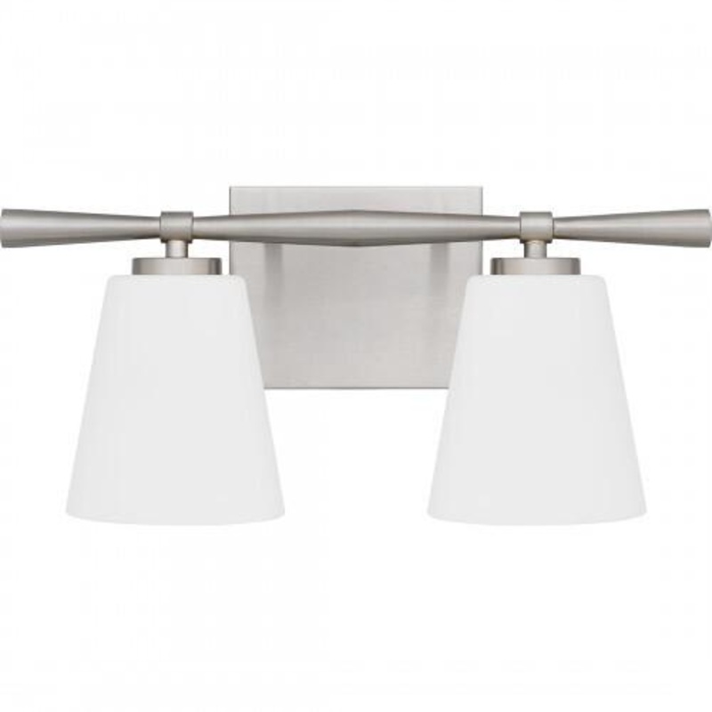 Quoizel BID8616BN Brindley Bath 2 lights brushed nickel Bath Light