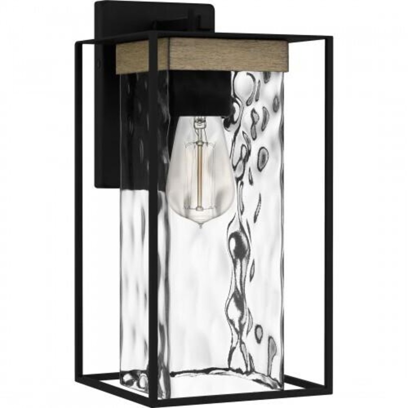 Quoizel LWD8407MBK Longwood Outdoor wall 1 light matte black Outdoor Lantern