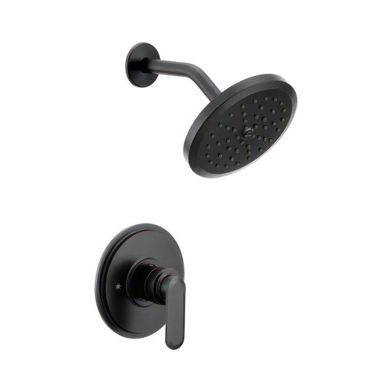 Shower Trim Greenfield M-Core 3 1 Lever Matte Black WaterSense ADA 1.75 Gallons per Minute