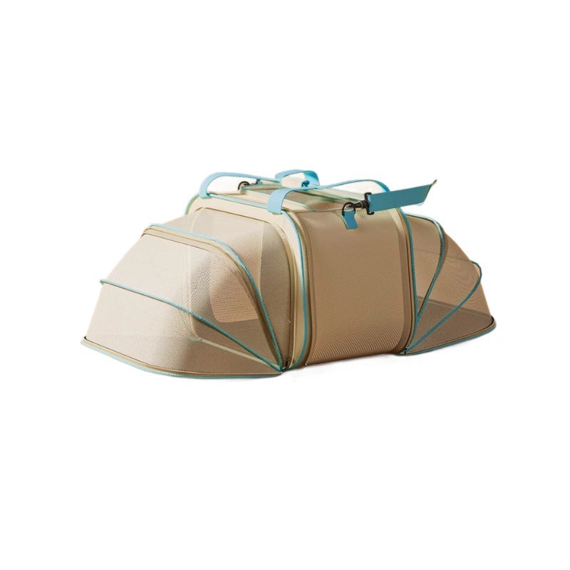 Stylish Portable Pet Backpack – Spacious Pet Carrier with Anti-Stress Design
