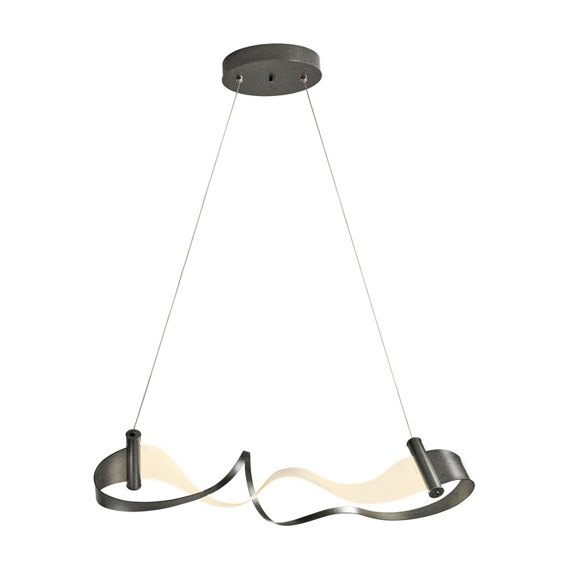 Zephyr LED Pendant Natural Iron