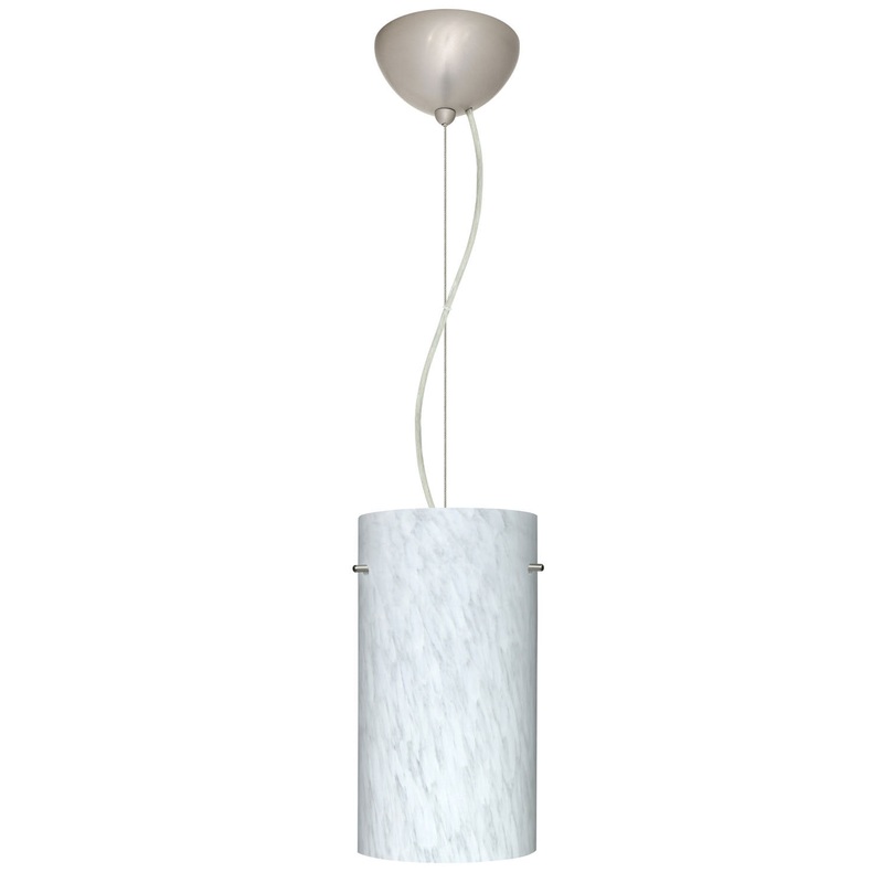 Besa 1KX-412019-SN Tondo One Light Pendant Satin Nickel