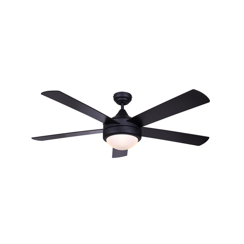 Canarm CF52P175BK Preston 52″Ceiling Fan Matte Black
