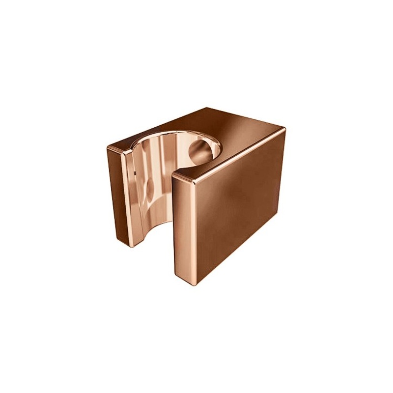 Contemporary Wall-Mount Handshower Bracket – Antique Copper