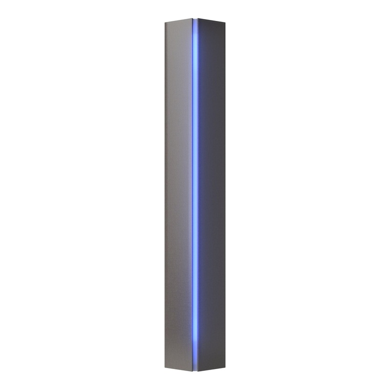Gallery Small Sconce Dark Smoke Blue Glass (EE)