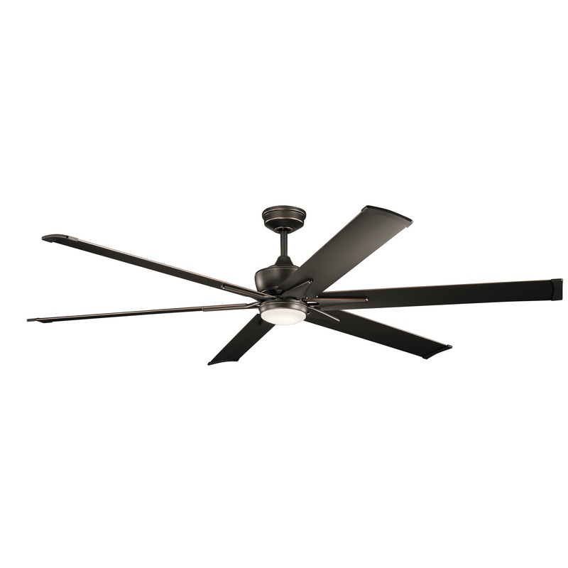 Kichler 300301OZ 80″ Ceiling Fan, Olde Bronze