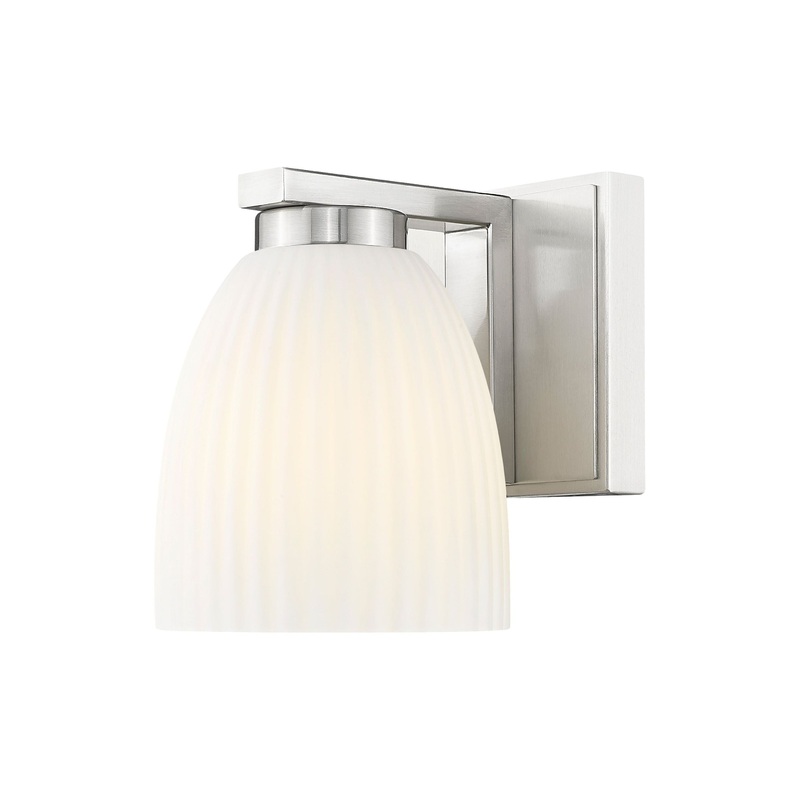 Naya 1-Light Wall Sconce Brushed Nickel
