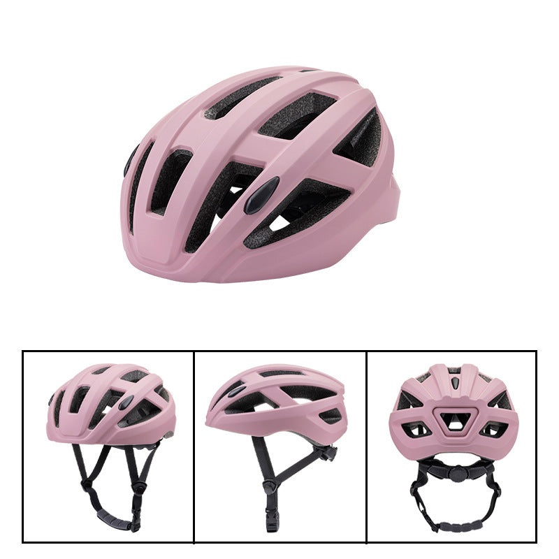 Pink Ultra-Light Adult Cycling Helmet – CE & CPSC Certified, In-Mold Safety for Road & Mountain Biking