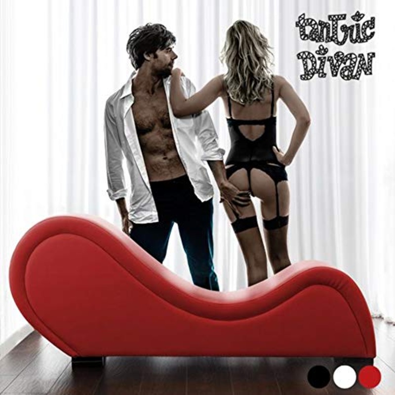 Poltrona Tantra Divano Ecopelle Rosso Complemento d’Arredo Design Amore