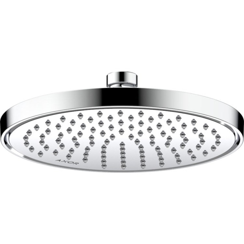 Showerhead ShowerSolutions 1 Function Chrome 8-5/8 Inch 1.5 Gallons per Minute Rain