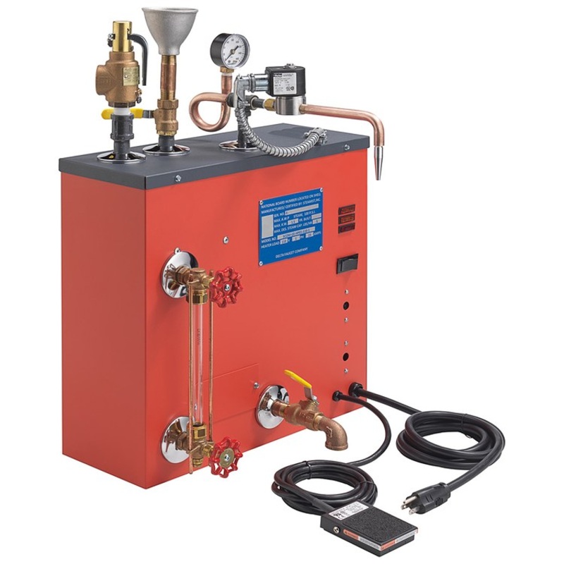 Steam Cleaner Steamaster with Foot Pedal 2 Gallon for Jewelry 18 Inch