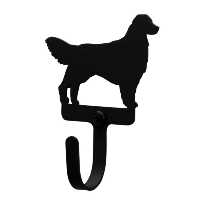 Village Wrought Iron WH-237-S Retriever Wall Hook Small