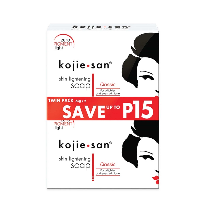 2x 65g Kojie San Soap Bar – Original Kojic Acid Bars