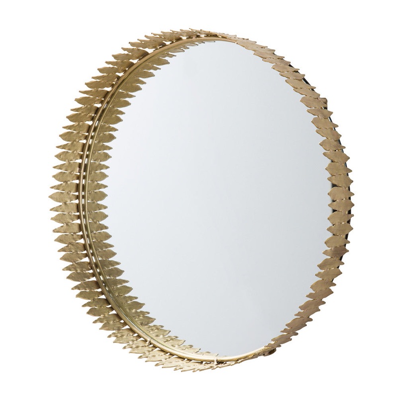 Arteriors 2082 Montreal Mirror Matte Brass