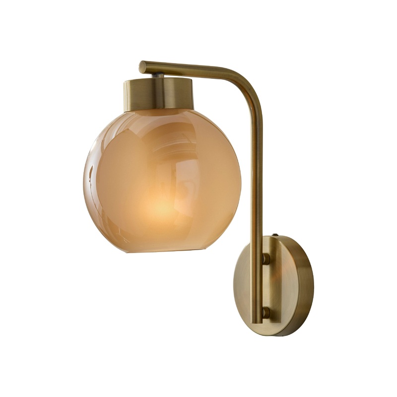 Atticus Wall Lamp Antique Brass