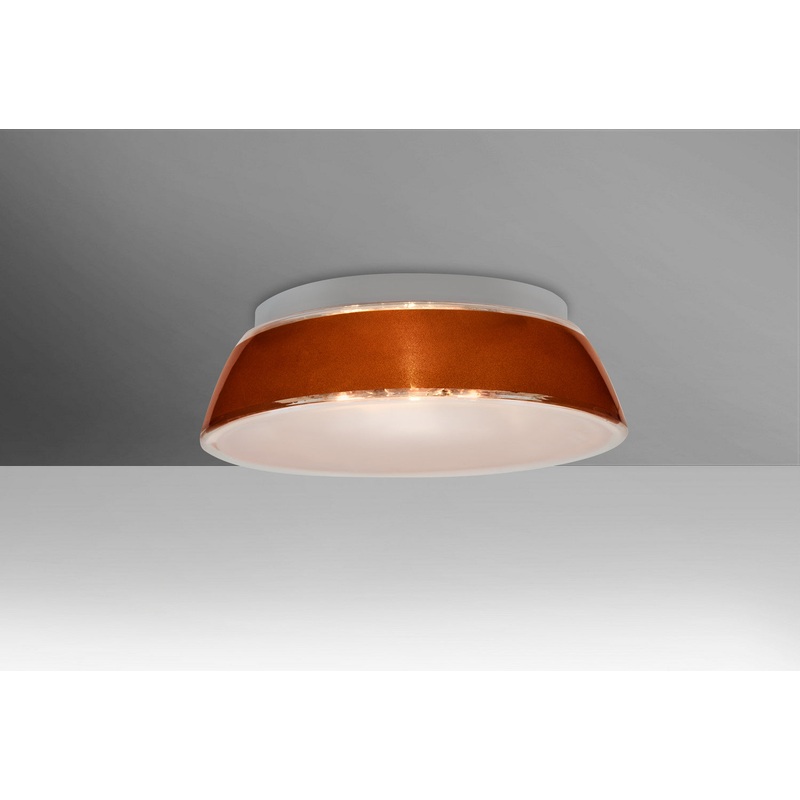 Besa 9664TNC-LED Pica One Light Ceiling Mount (Discontinued)