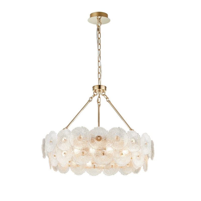 Bloom Chandelier – Brass / 31.50
