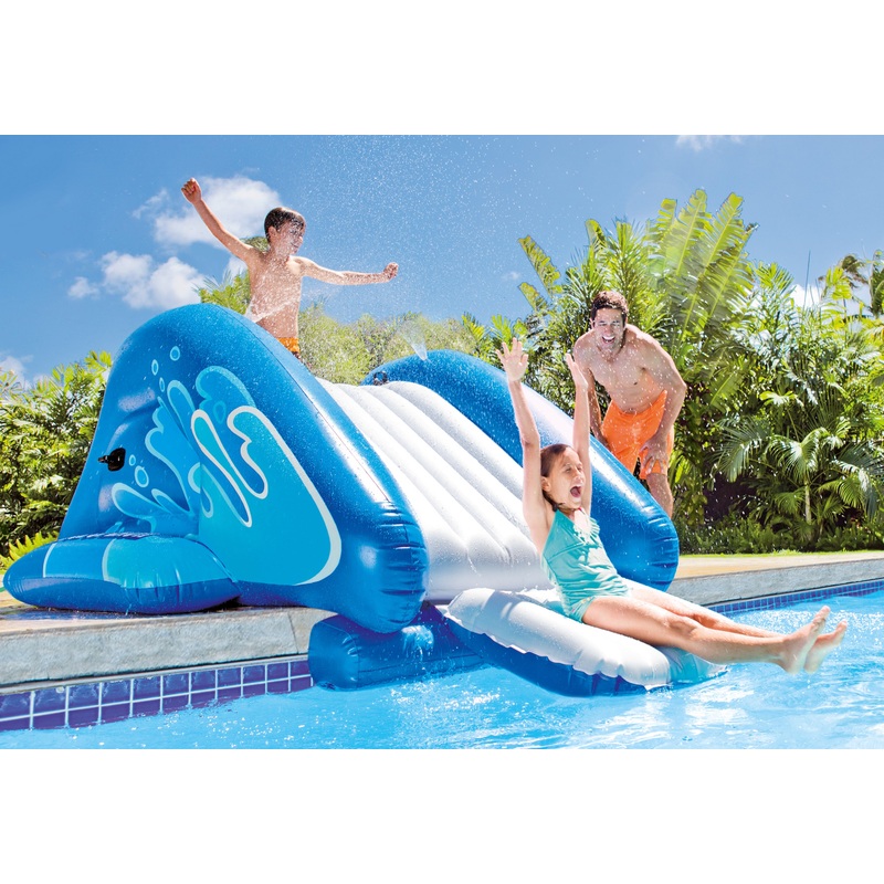 Intex Kool Splash Inflatable Water Slide with Spray 58849