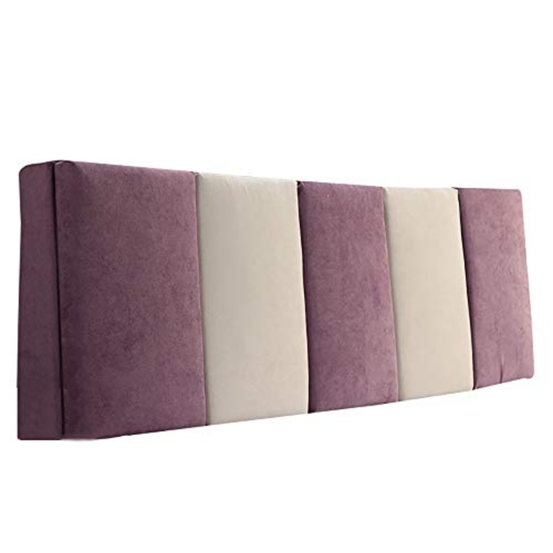 LXLIGHTS Cuscino sul Comodino della Testiera Camera da Letto Schienale Ampio Zeppa del Letto Imbottito Custodia Morbida Nessuna Deformazione Lavabile, 6 Colori 6 Taglie, Personalizzabile