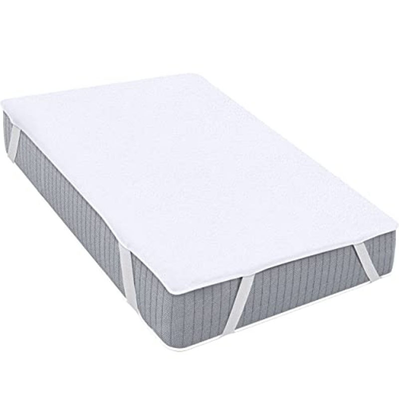 Utopia Bedding Coprimaterasso Impermeabile con 4 Angoli Elastici – Matrimoniale 160×200 cm (confezione da 1), Proteggi Materasso Traspirante e Lavabile