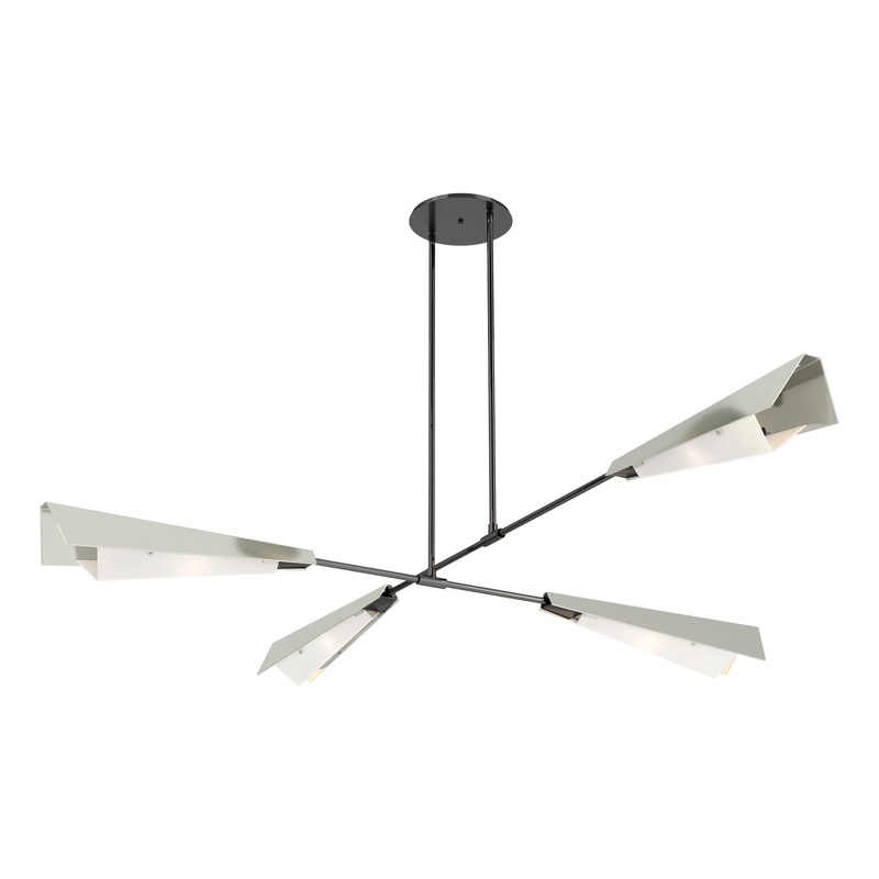 Vertex Large Pendant/Semi-Flush Ink Sterling