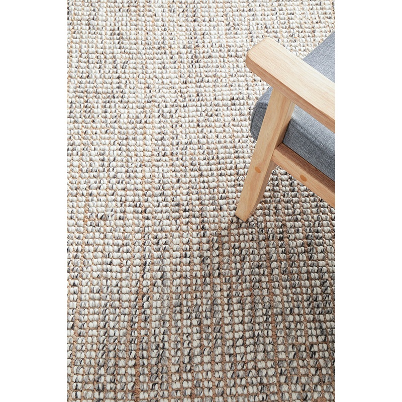 Arabella Grey Rug by Rug Culture – 225X155CM