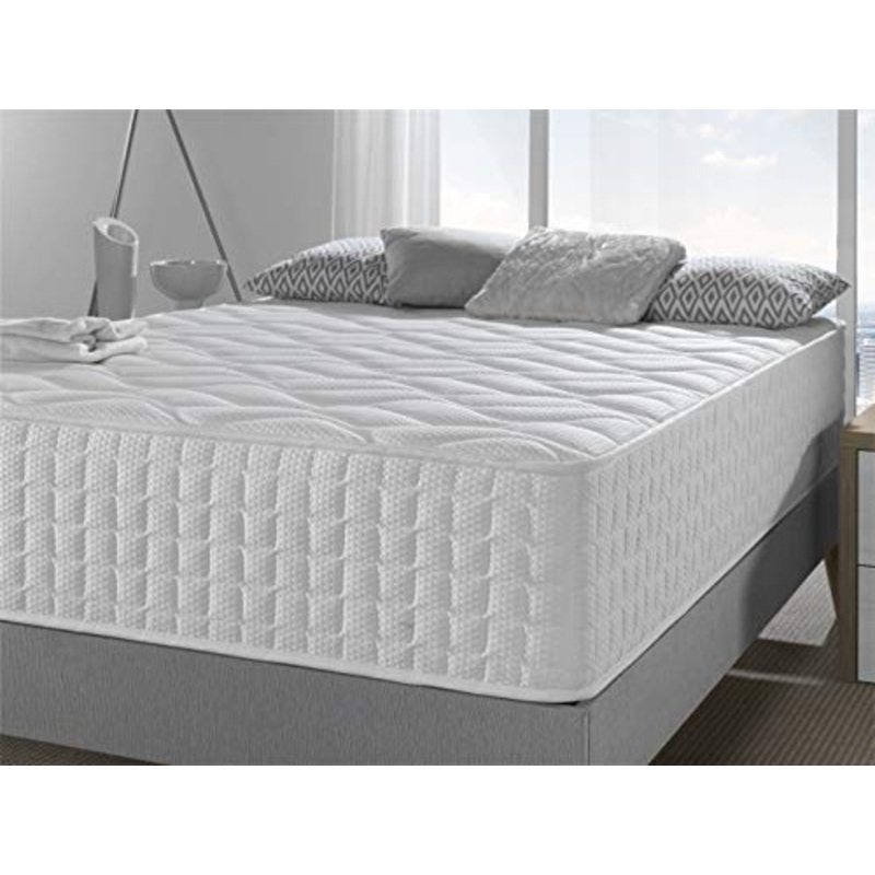 Bellavista Home Materasso Capri, Matrimoniale 160x200x30 cm. Memory Foam con Alto Adattamento di Forma, Altezza 30 cm, Ortopedico Effetto Massaggiante Antiacaro per Tutti Reti e Letti.