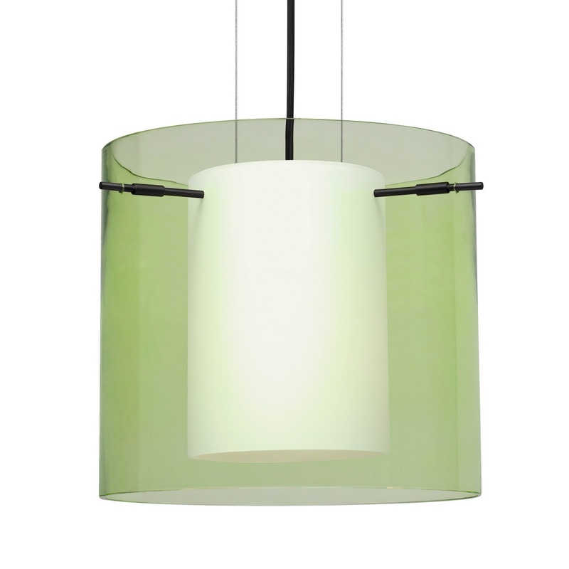 Besa 1KG-L18407-LED-BK Besa Pahu 12 Cable Pendant LED Pendant Black