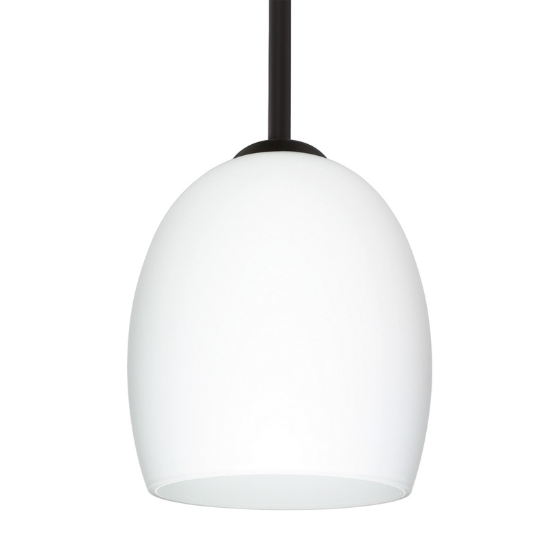 Besa 1TT-169707-LED-BK Besa Lucia Stem Pendant LED Pendant Black