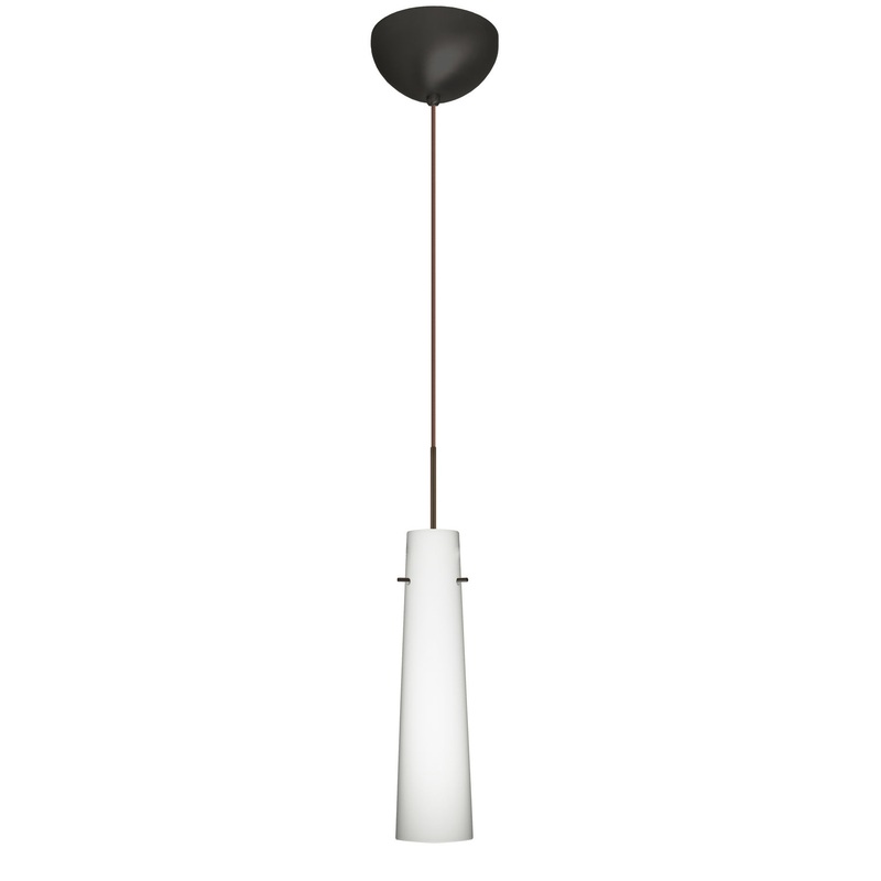 Besa 1XC-567407-BR Camino One Light Pendant Bronze (Discontinued)