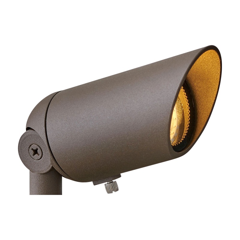 Hardy Island Accent Spot Light Textured Brown 3000K LumaCore LED
