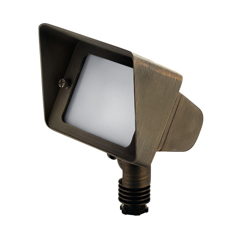 Kichler 15786CBRD Two Light Wall Wash, Centennial Brass