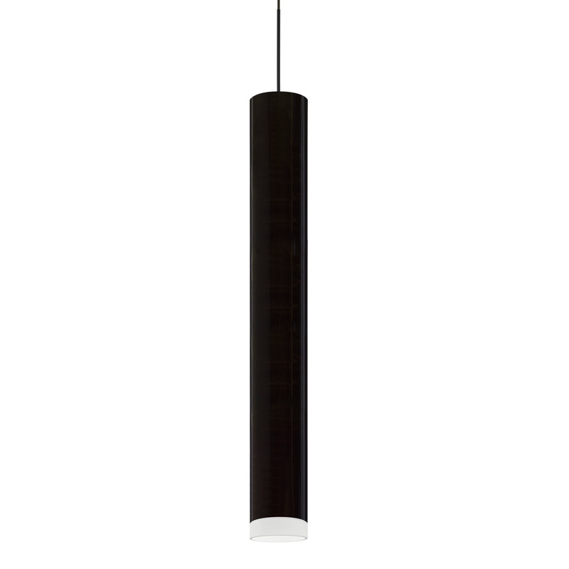 LED Pendant from the Cafe Collection in Black Finish by Besa