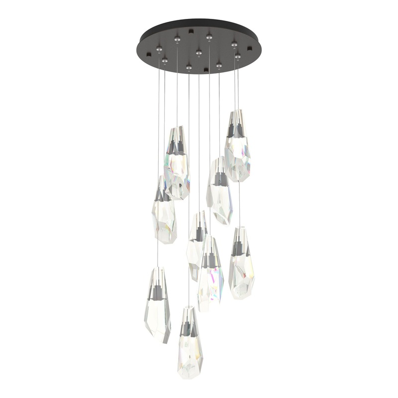 Luma 9-Light Large Crystal Pendant Oil Rubbed Bronze