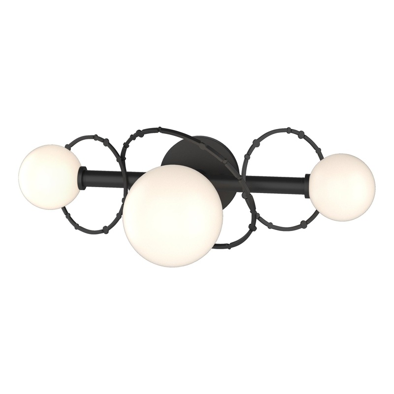 Olympus 3-Light Bath Sconce Black