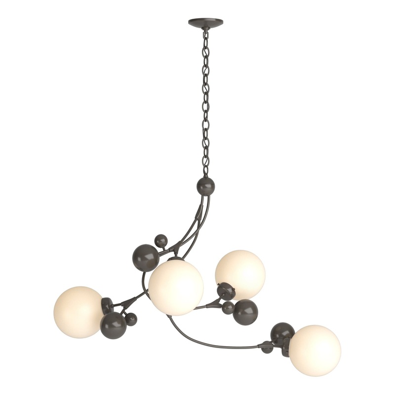 Sprig Pendant Dark Smoke Opal Glass (GG)