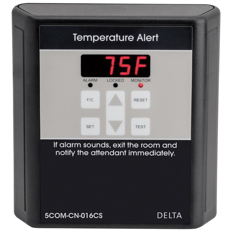 Temperature Alarm Digital for Fahrenheit/Celsius 6-1/2 Inch