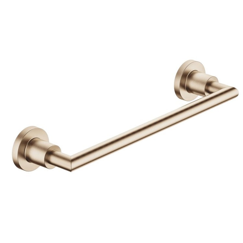 Towel Bar TARA 12 Inch Brushed Champagne Brass Alloy