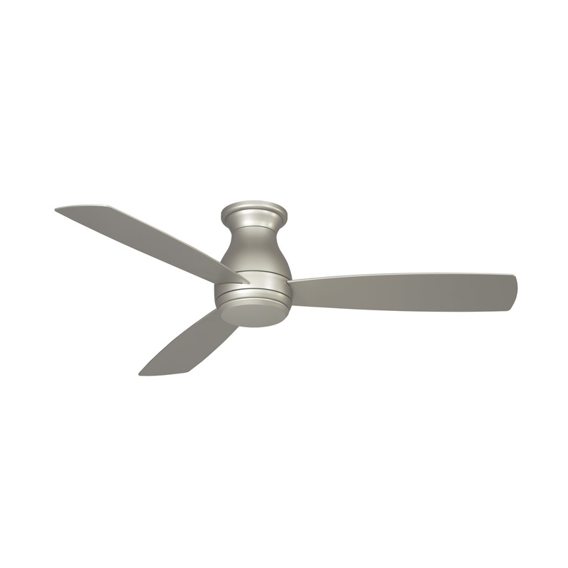 52″Ceiling Fan from the Hugh 52 Collection in Brushed Nickel Finish by Fanimation