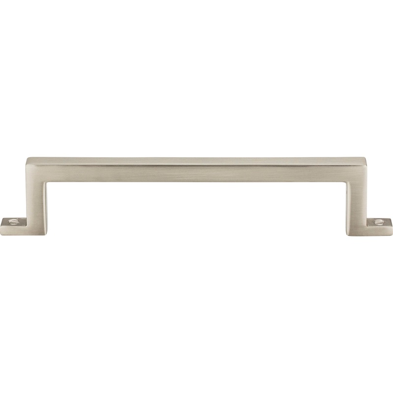 Atlas Homewares Campaign Bar Pull 5 1/16 Inch (c-c) Brushed Nickel