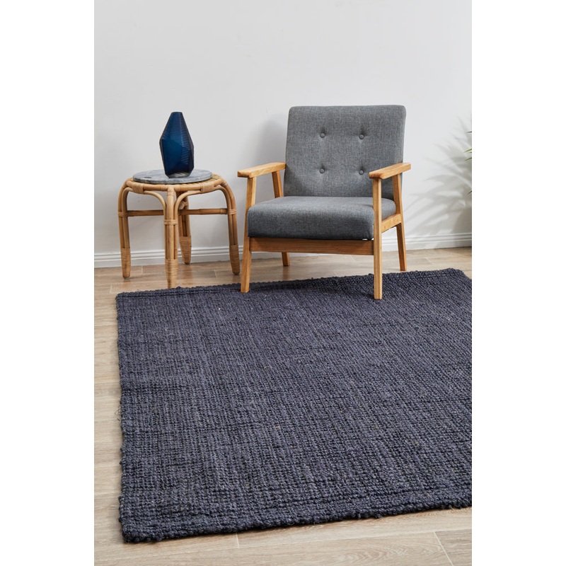Atrium Barker Navy Rug by Rug Culture – 270X180CM