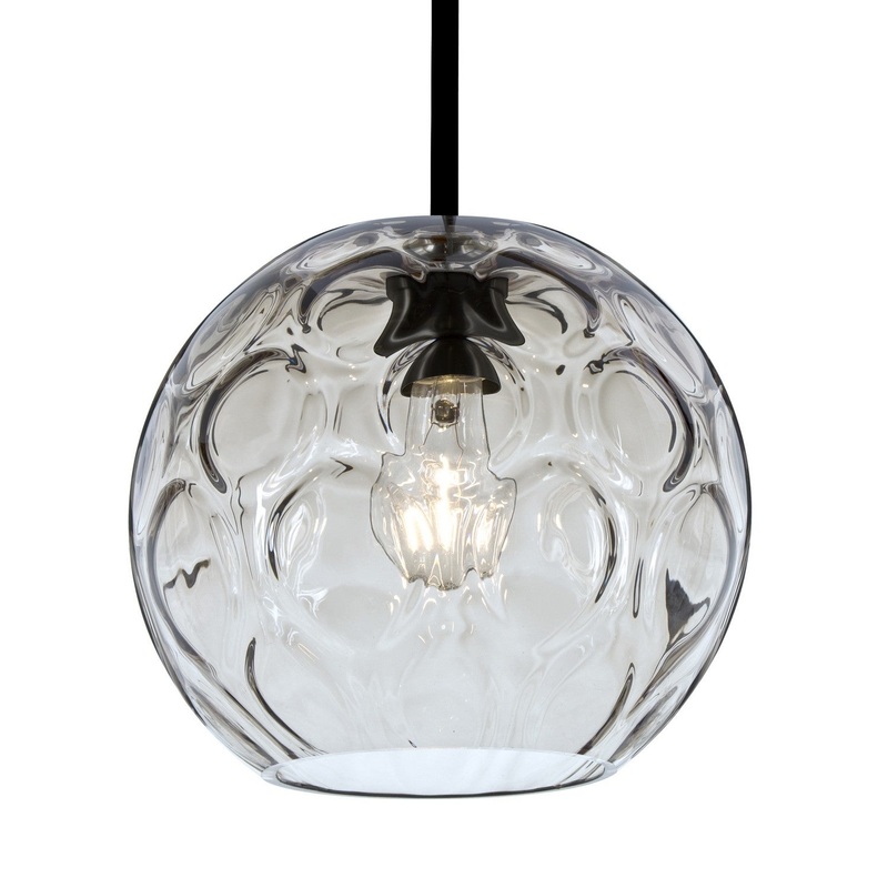 Besa 1TT-BOMYCL-BK Besa Bombay Pendant One Light Pendant Black